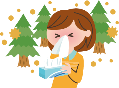 花粉症について